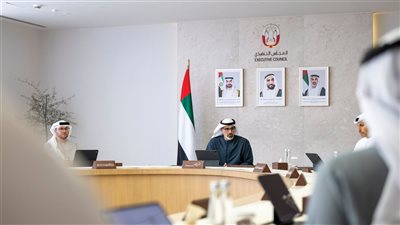 خالد بن محمد بن زايد يترأس اجتماع المجلس التنفيذي لإمارة أبوظبي
